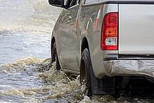 Auto door het water, hoe is waterschade verzekerd?
